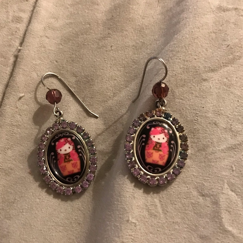 Tarina Tarantino Hello Kitty Earings